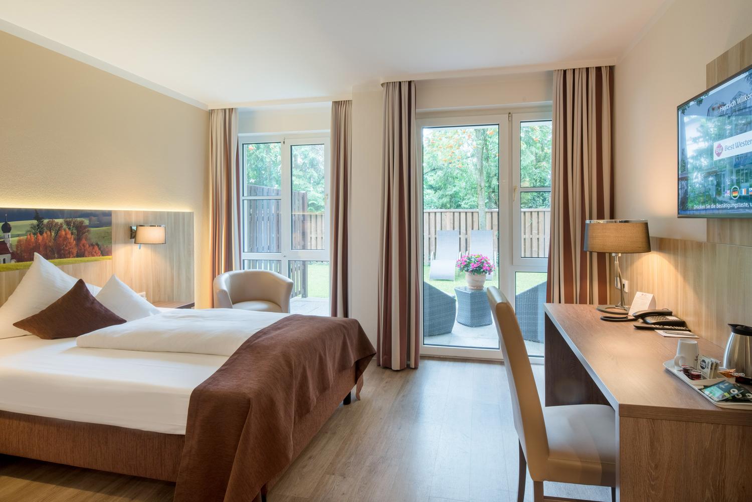 Unsere Zimmer Best Western Parkhotel Erding Hotel Erding